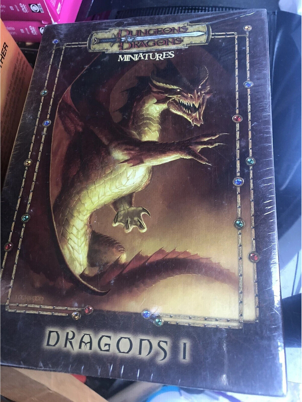Dungeons & Dragons Miniatures Very Young Red Dragon Brand new SEALED!